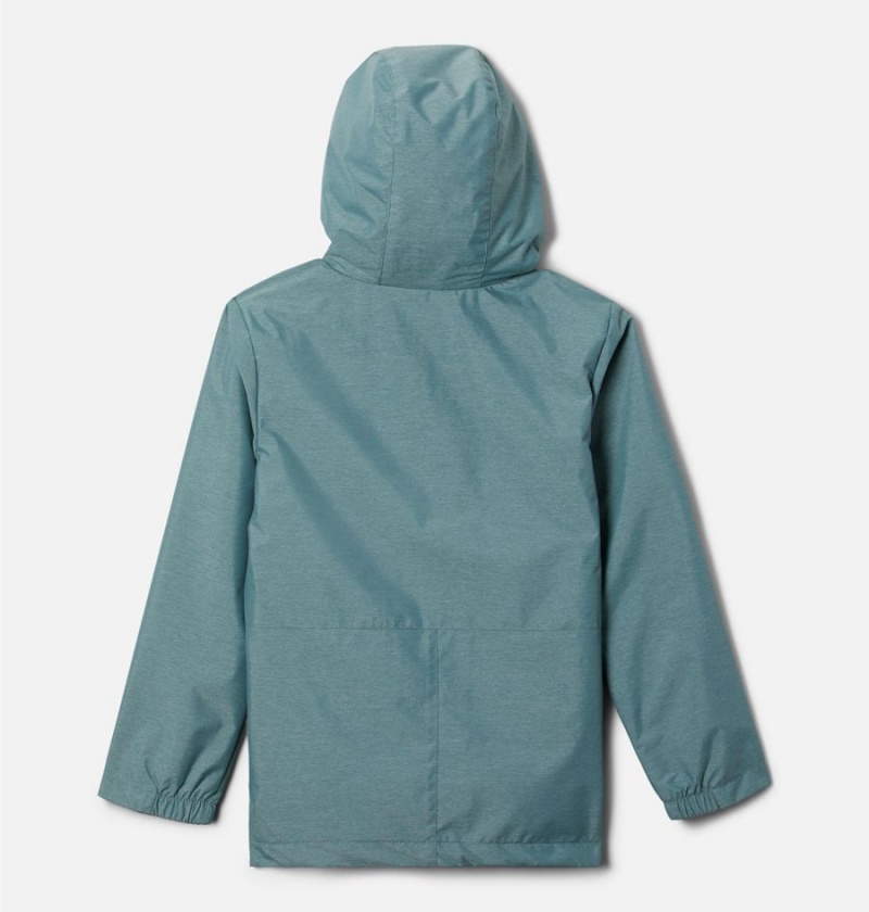 Columbia Static Ridge Field Kids' Jacket Turquoise | MVIKJA-247