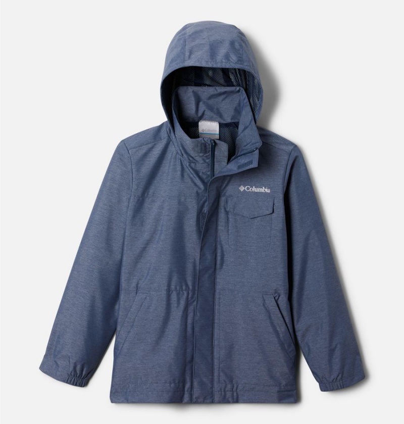 Columbia Static Ridge Field Kids\' Jacket Blue | ODEYMI-306