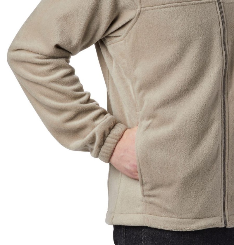 Columbia Steens Mountain 2.0 Full Zip Men's Fleece Jacket Khaki | ENGUAQ-380