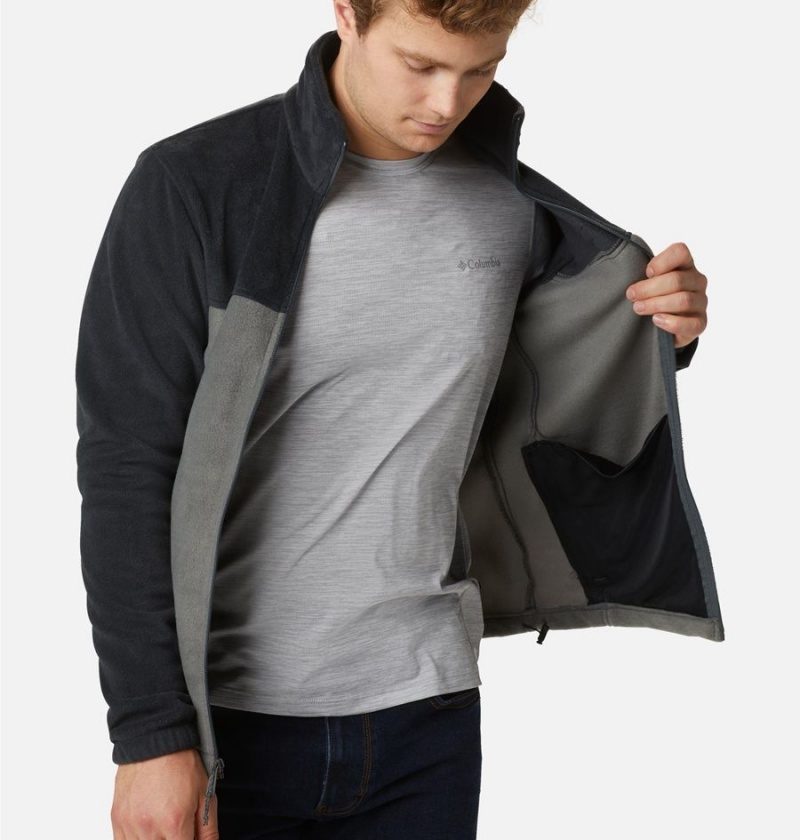 Columbia Steens Mountain 2.0 Full Zip Men's Fleece Jacket Grey | BJPOIR-139