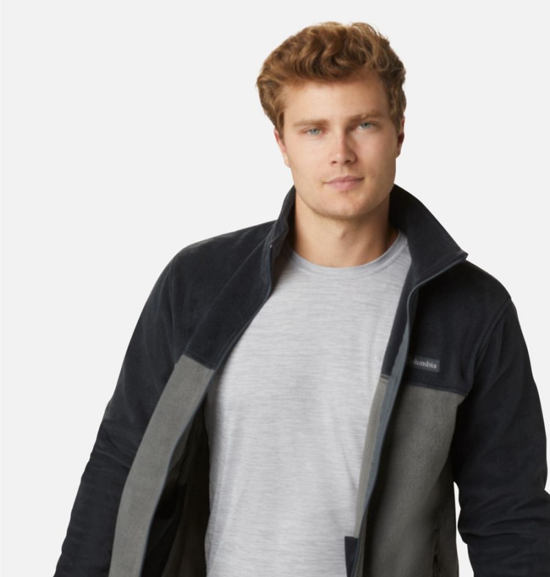 Columbia Steens Mountain 2.0 Full Zip Men's Fleece Jacket Grey | BJPOIR-139