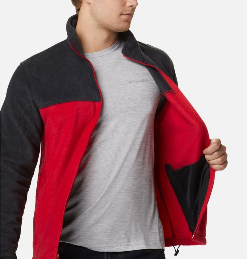Columbia Steens Mountain 2.0 Full Zip Men's Fleece Jacket Red | MBTSOY-586