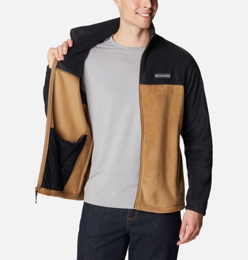 Columbia Steens Mountain 2.0 Full Zip Men's Fleece Jacket Brown | ZFPYHV-985