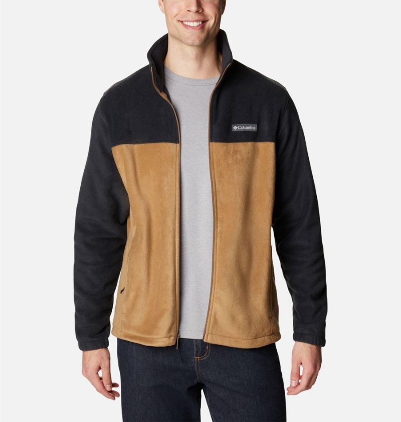 Columbia Steens Mountain 2.0 Full Zip Men's Fleece Jacket Brown | ZFPYHV-985