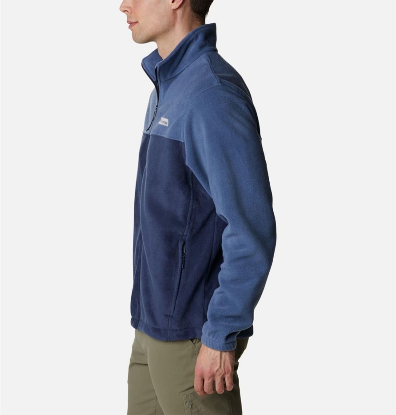 Columbia Steens Mountain 2.0 Full Zip Men's Fleece Jacket Blue | FVIYQP-902