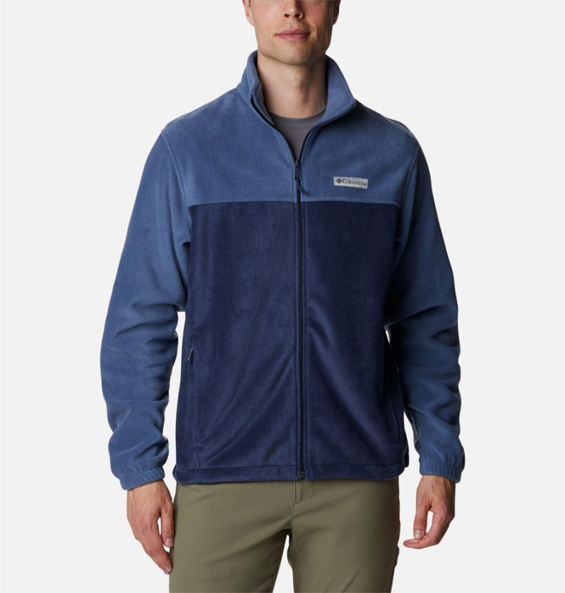Columbia Steens Mountain 2.0 Full Zip Men's Fleece Jacket Blue | FVIYQP-902