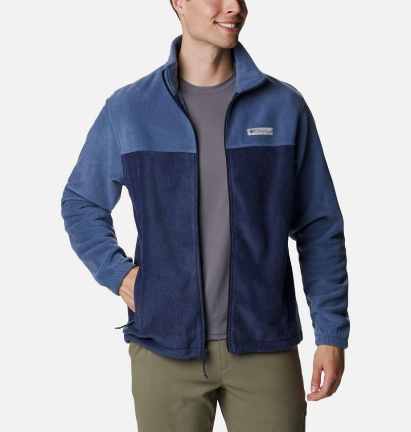 Columbia Steens Mountain 2.0 Full Zip Men\'s Fleece Jacket Blue | FVIYQP-902