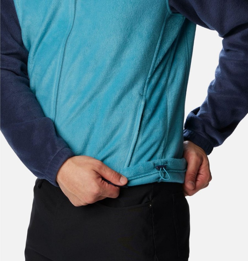 Columbia Steens Mountain 2.0 Full Zip Men's Fleece Jacket Navy | BQWMOC-628