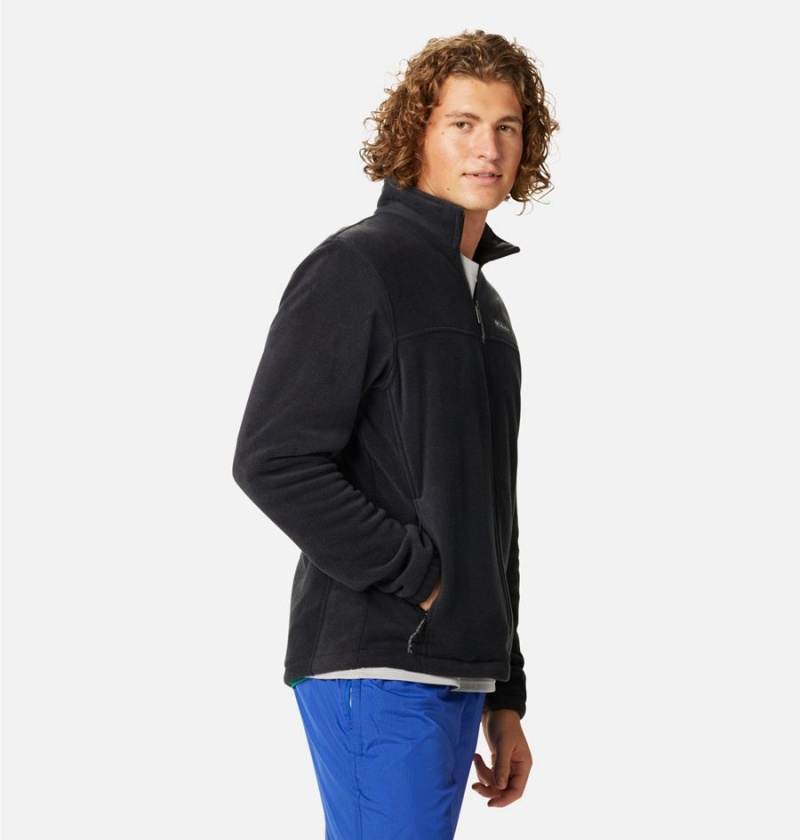 Columbia Steens Mountain 2.0 Full Zip Men's Fleece Jacket Black | MVZFNI-317