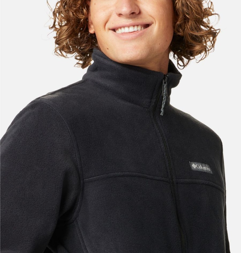 Columbia Steens Mountain 2.0 Full Zip Men's Fleece Jacket Black | MVZFNI-317
