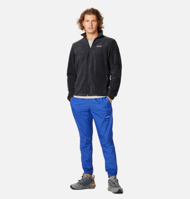 Columbia Steens Mountain 2.0 Full Zip Men's Fleece Jacket Black | MVZFNI-317