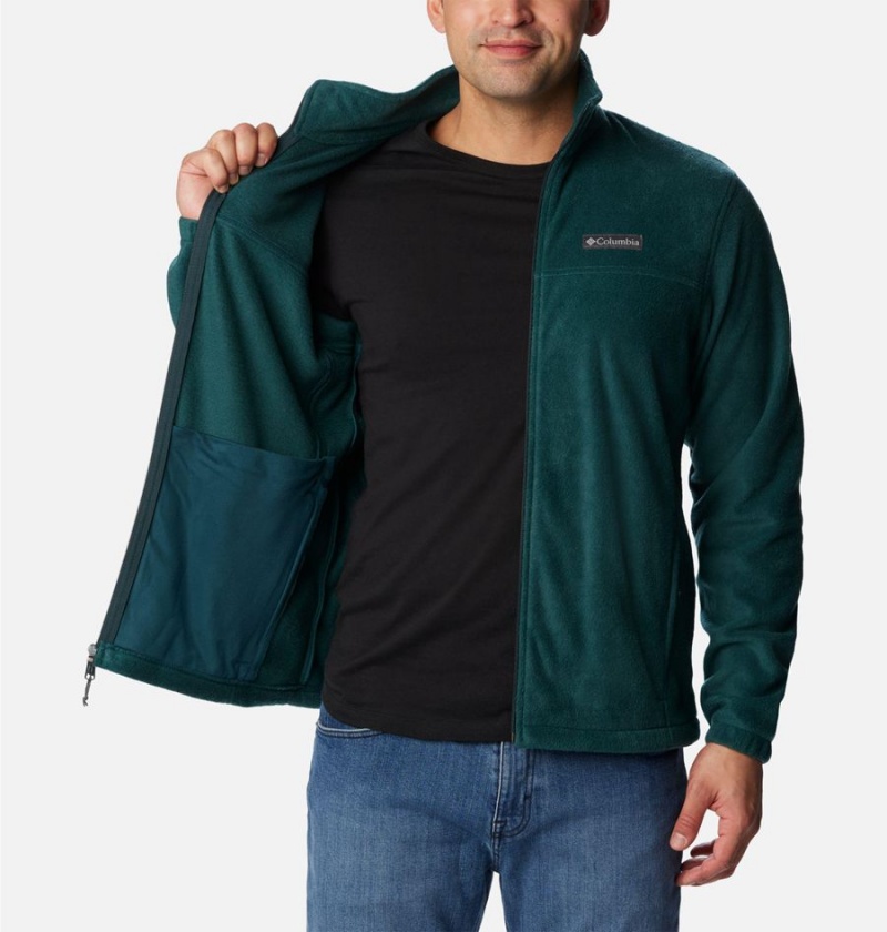 Columbia Steens Mountain 2.0 Full Zip Men's Fleece Jacket Green | YDNTRP-736