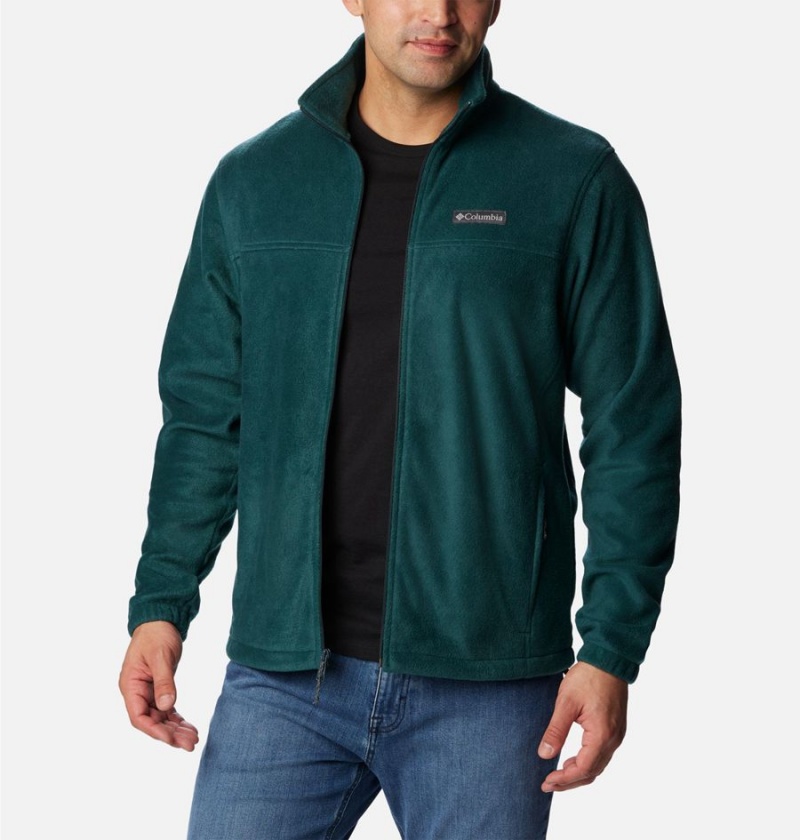 Columbia Steens Mountain 2.0 Full Zip Men's Fleece Jacket Green | YDNTRP-736