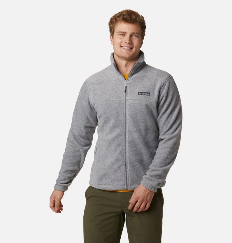 Columbia Steens Mountain 2.0 Full Zip Men's Fleece Jacket Grey | DFTBYK-138