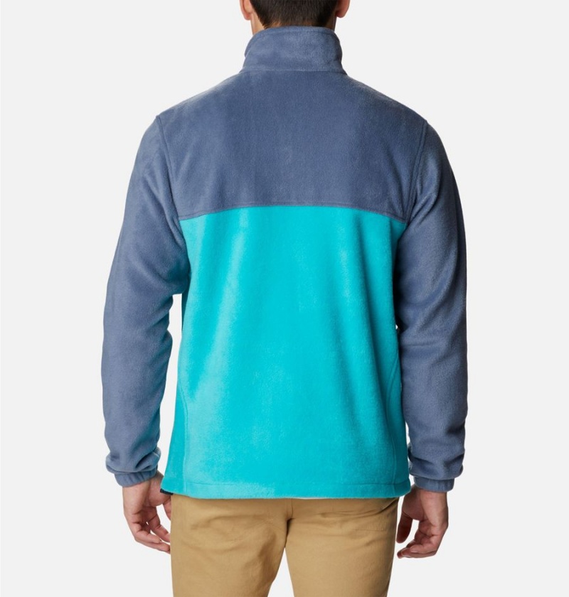 Columbia Steens Mountain 2.0 Full Zip Men's Fleece Jacket Blue | MDWKNS-748