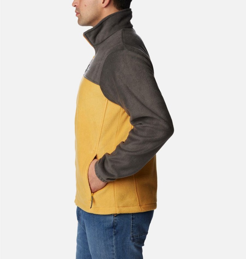 Columbia Steens Mountain 2.0 Full Zip Men's Fleece Jacket Yellow | LFYJWC-209