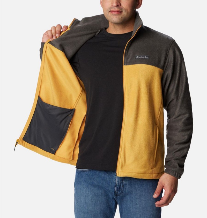 Columbia Steens Mountain 2.0 Full Zip Men's Fleece Jacket Yellow | LFYJWC-209