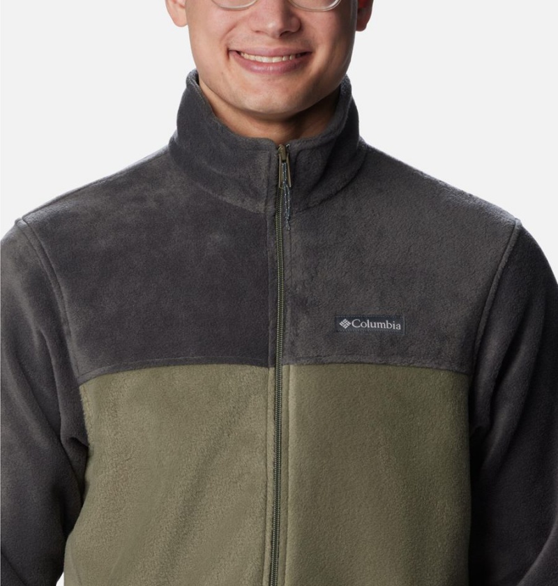 Columbia Steens Mountain 2.0 Full Zip Men's Fleece Jacket Olive | JTYFNQ-789