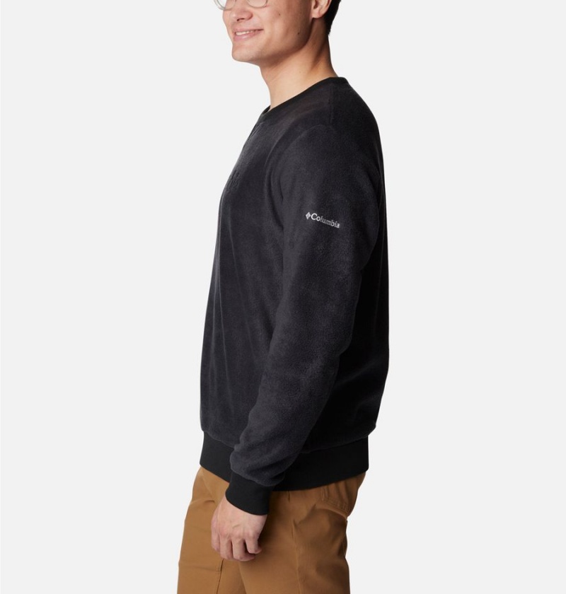 Columbia Steens Mountain Crew Top 2.0 Men's Pullover Black | HYBWDP-795