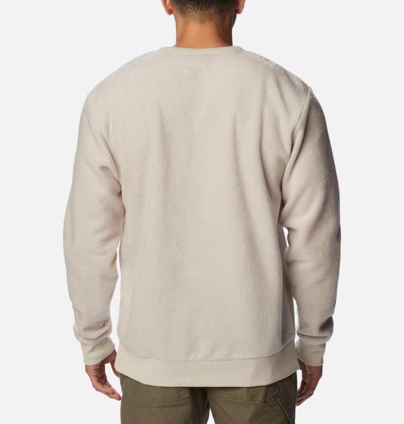 Columbia Steens Mountain Crew Top 2.0 Men's Pullover White | BVNWUS-168