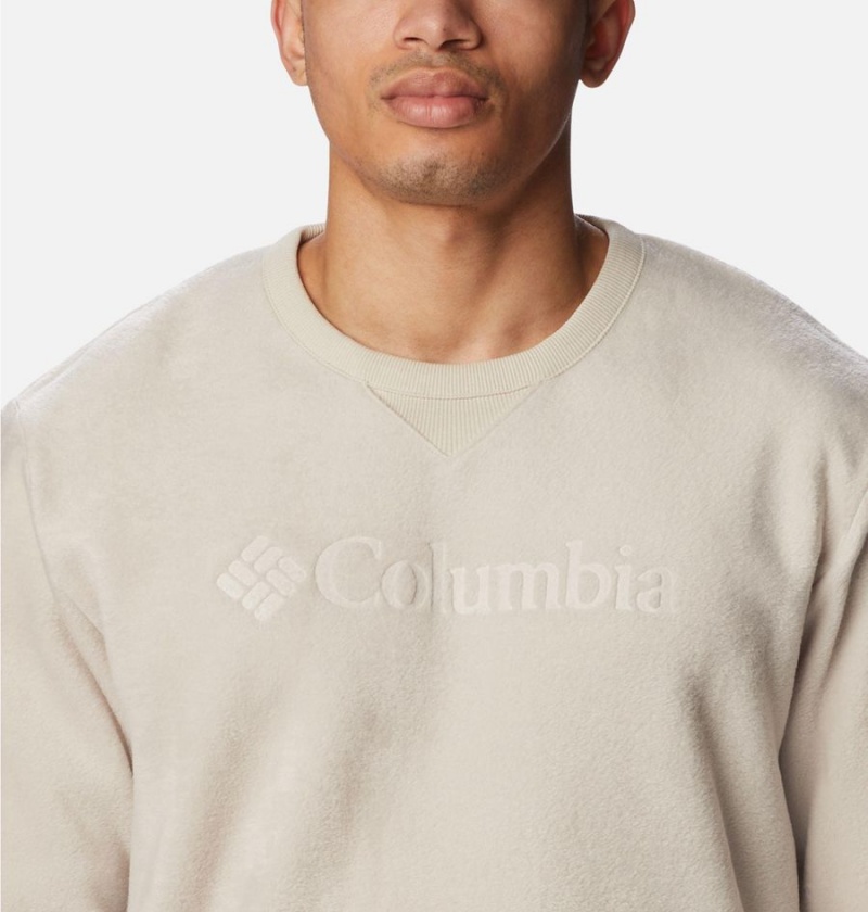 Columbia Steens Mountain Crew Top 2.0 Men's Pullover White | BVNWUS-168