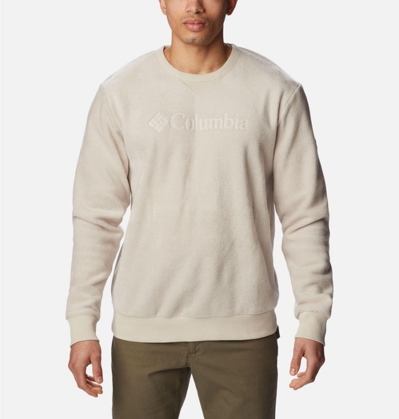 Columbia Steens Mountain Crew Top 2.0 Men\'s Pullover White | BVNWUS-168