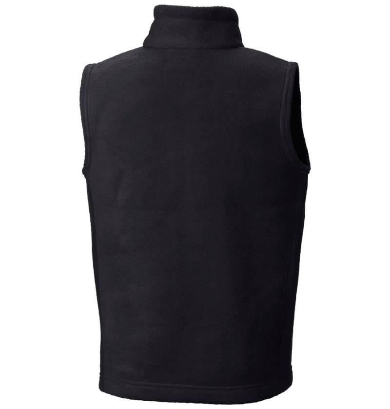 Columbia Steens Mountain Fleece Kids' Vest Black | JQFMAB-128