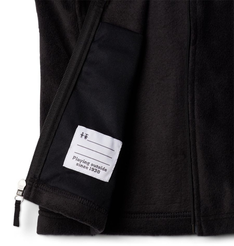 Columbia Steens Mountain Fleece Kids' Vest Black | JQFMAB-128