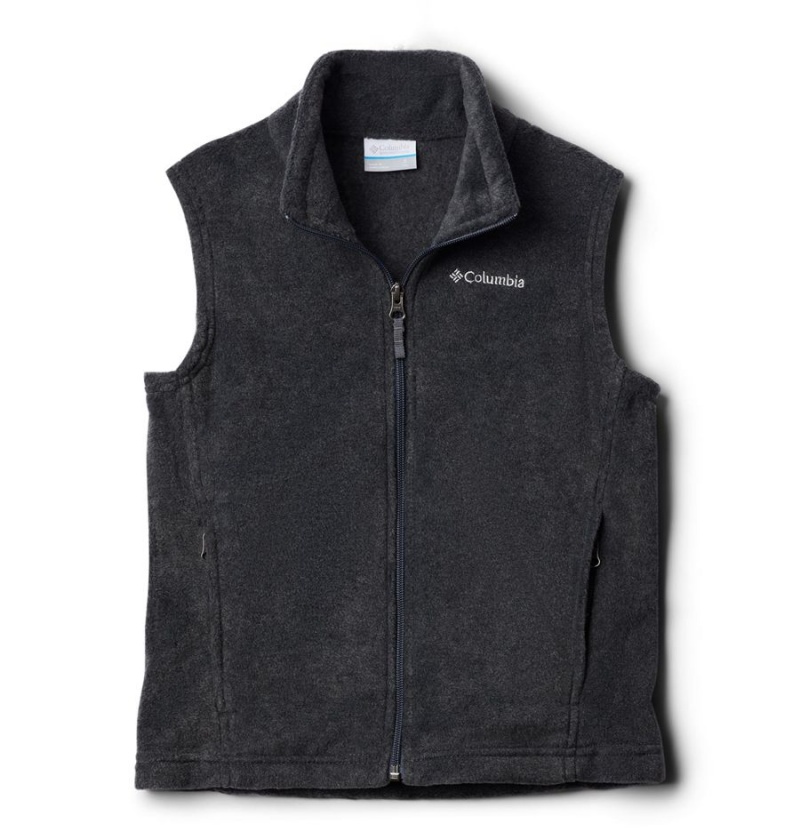 Columbia Steens Mountain Fleece Kids\' Vest Grey | TMKXAH-372