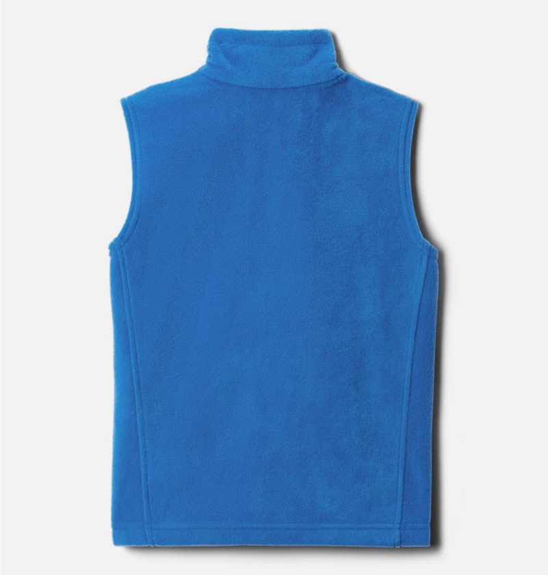 Columbia Steens Mountain Fleece Kids' Vest Blue | GTPSWI-462