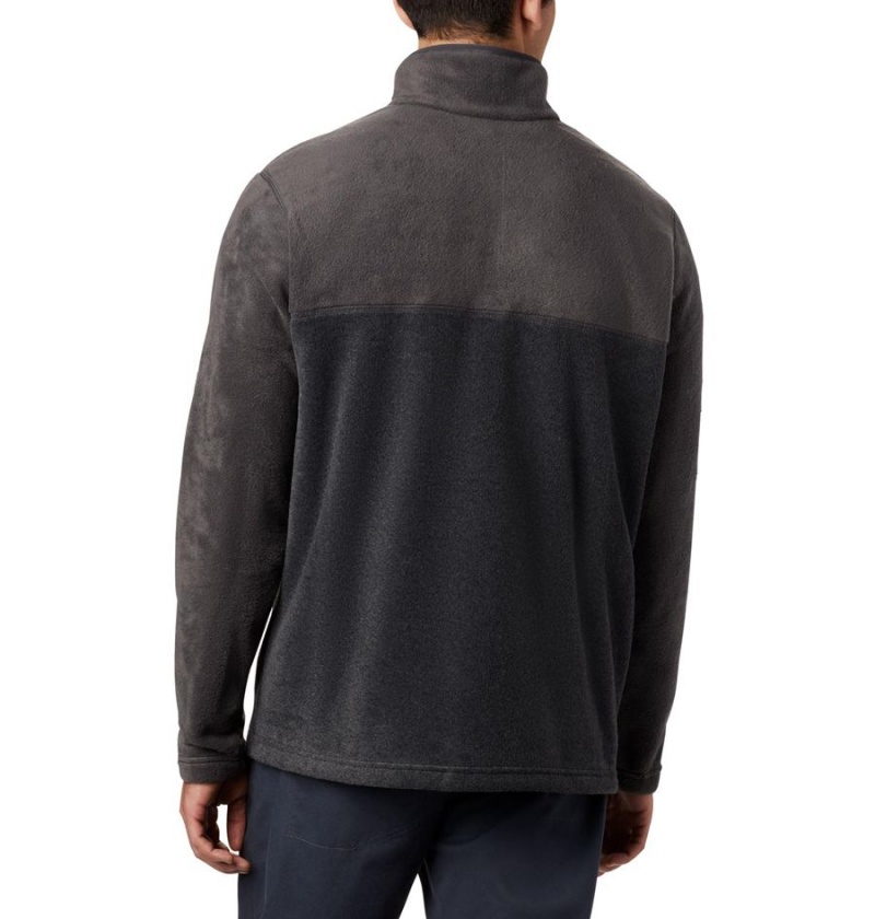 Columbia Steens Mountain Half Snap Fleece Men's Pullover Grey | ZPWTIM-465