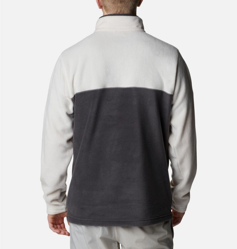 Columbia Steens Mountain Half Snap Fleece Men's Pullover Black | DORZFT-901