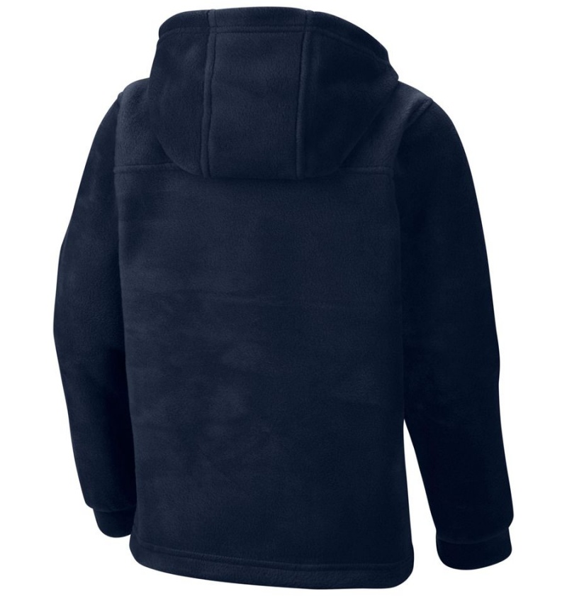 Columbia Steens Mountain II Fleece Hooded Kids' Jacket Navy | BYJIRV-354