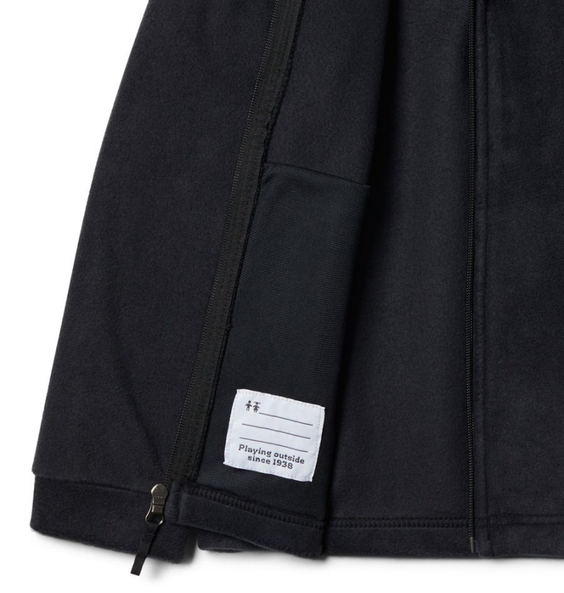 Columbia Steens Mountain II Fleece Kids' Jacket Black | VMLZCX-159