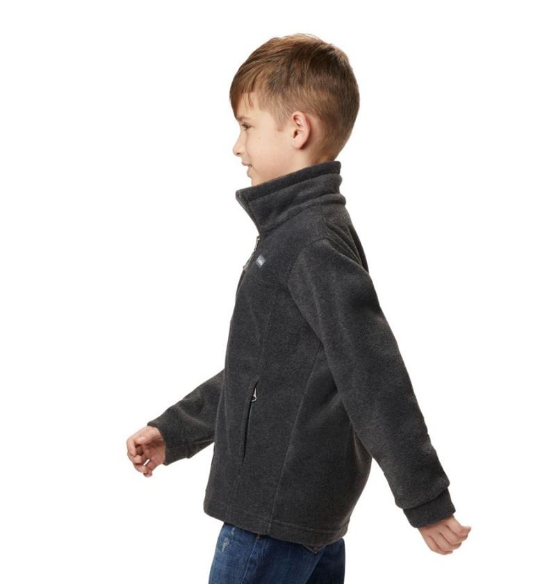 Columbia Steens Mountain II Fleece Kids' Jacket Grey | ZIGXFO-308