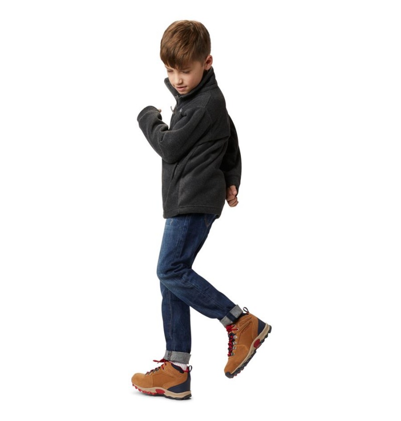 Columbia Steens Mountain II Fleece Kids' Jacket Grey | ZIGXFO-308
