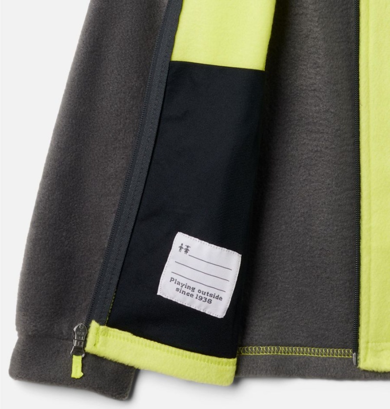 Columbia Steens Mountain II Fleece Kids' Jacket Green | EWOSCH-763