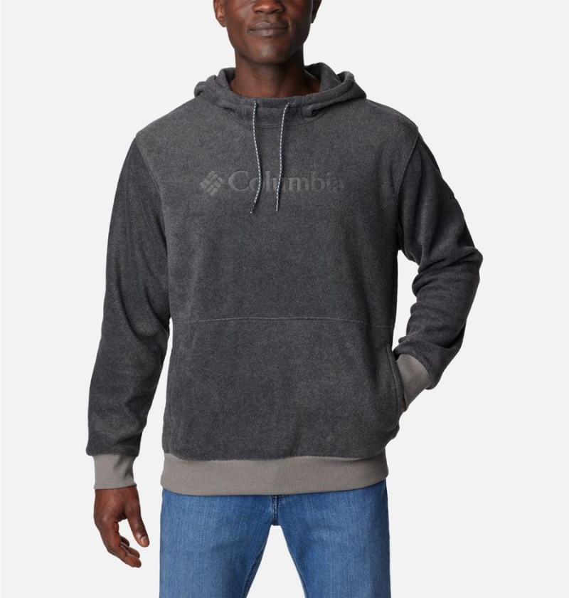 Columbia Steens Mountain Men\'s Hoodie Grey | IBOYNS-061