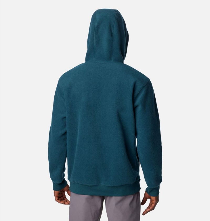 Columbia Steens Mountain Men's Hoodie Turquoise | VPYKJR-037
