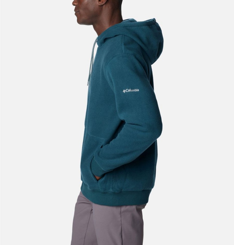 Columbia Steens Mountain Men's Hoodie Turquoise | VPYKJR-037