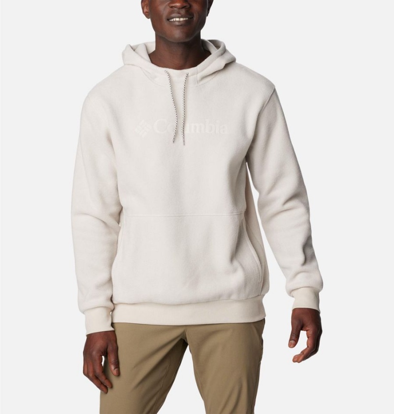 Columbia Steens Mountain Men\'s Hoodie White | RVOICG-380