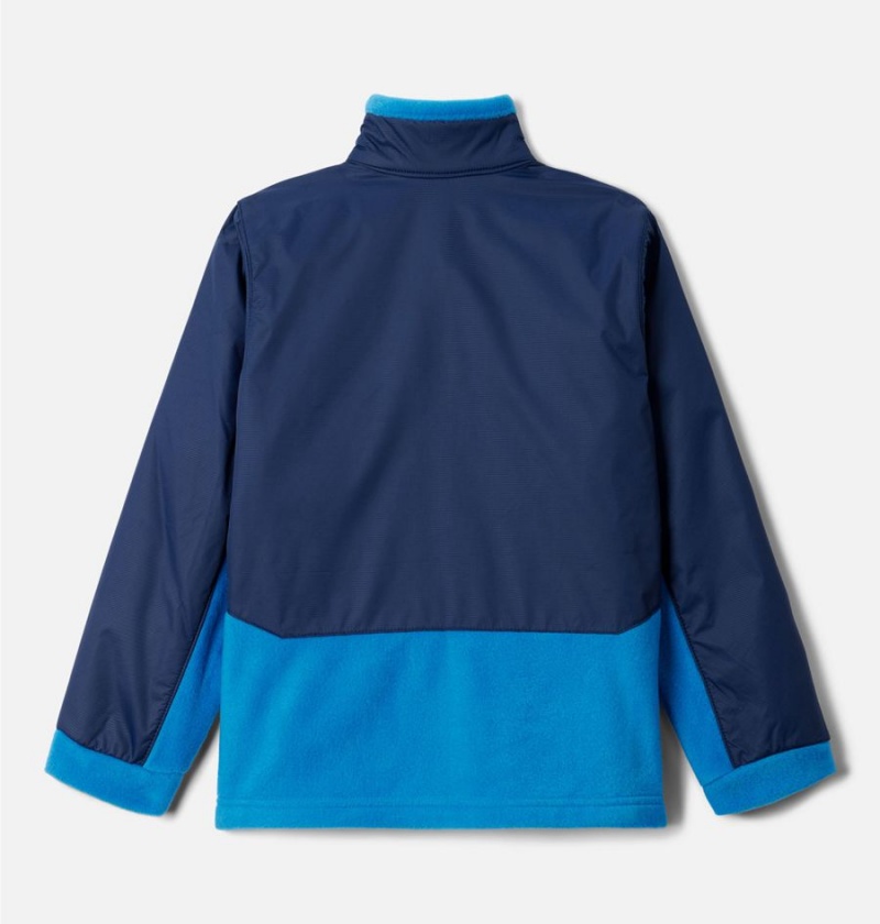 Columbia Steens Mountain Overlay Fleece Kids' Jacket Blue | SGFKNV-035