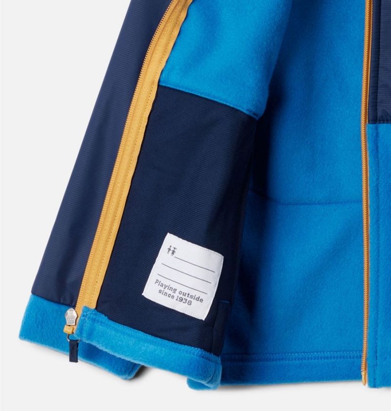 Columbia Steens Mountain Overlay Fleece Kids' Jacket Blue | SGFKNV-035
