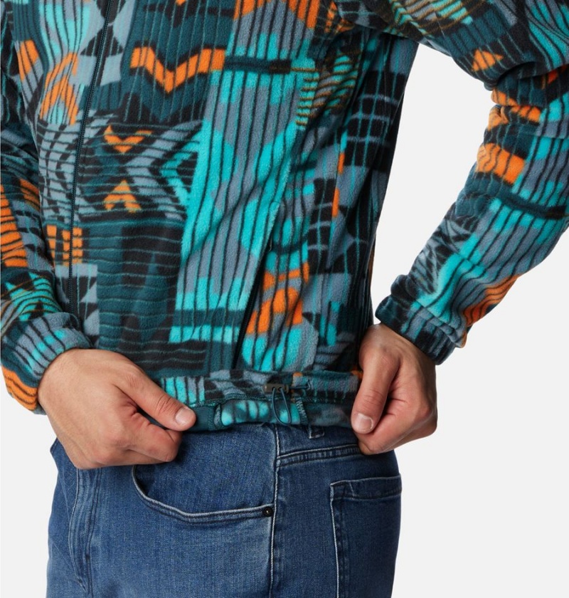 Columbia Steens Mountain Printed Men's Fleece Jacket Multicolor | DTAMQI-826