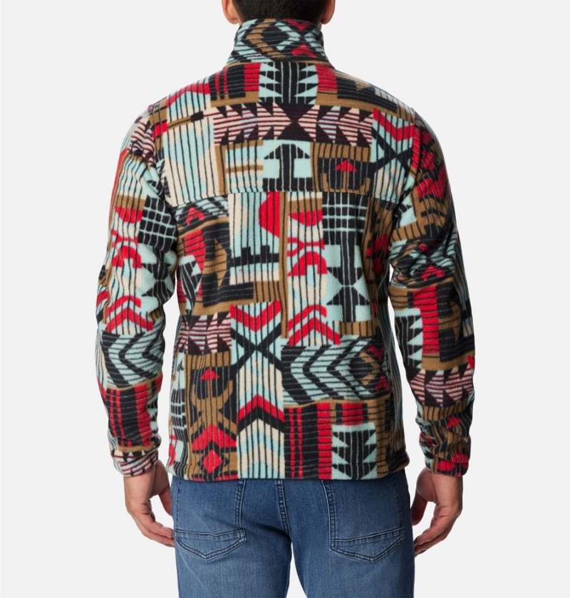 Columbia Steens Mountain Printed Men's Fleece Jacket Multicolor | QFGPDE-671