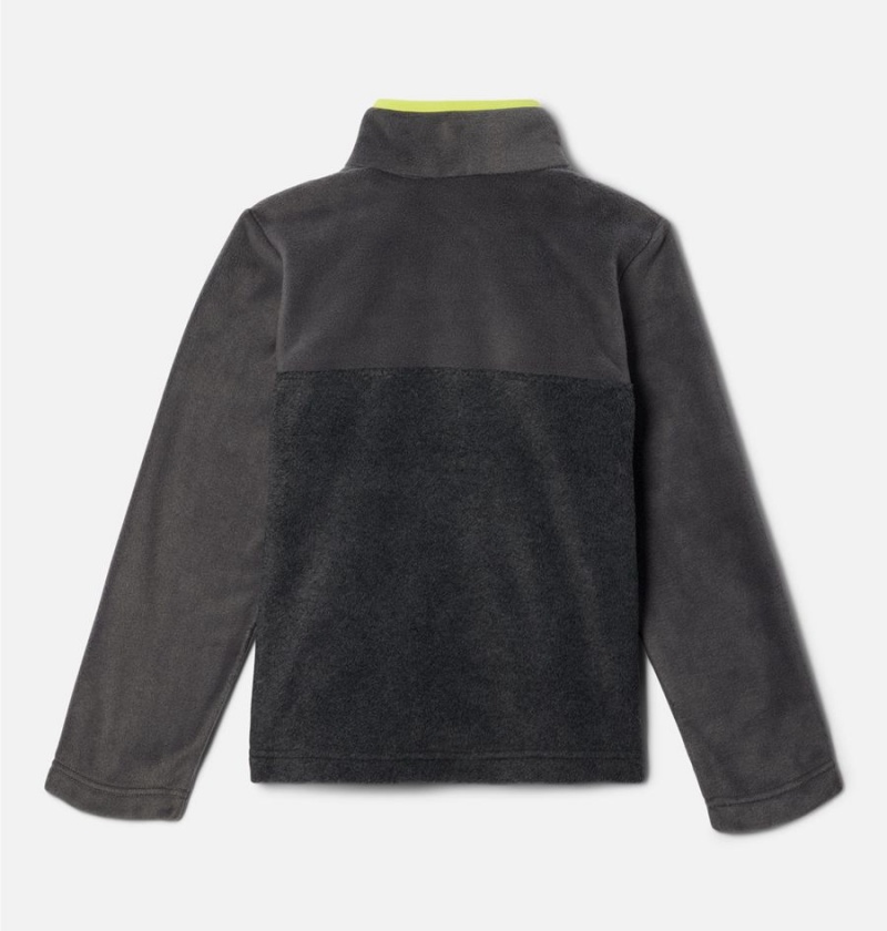 Columbia Steens Mountain Quarter Snap Pull-Over Kids' Fleece Grey | XUJBPY-082