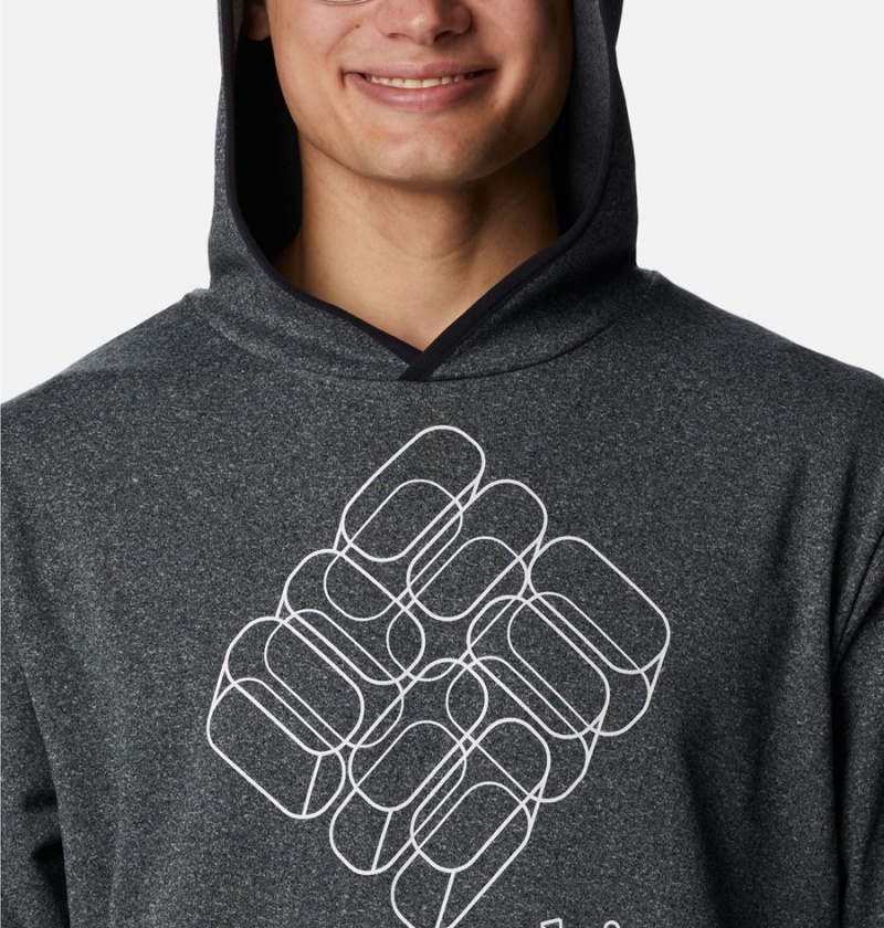 Columbia Stone Canyon Men's Hoodie Black | XDRYAH-690