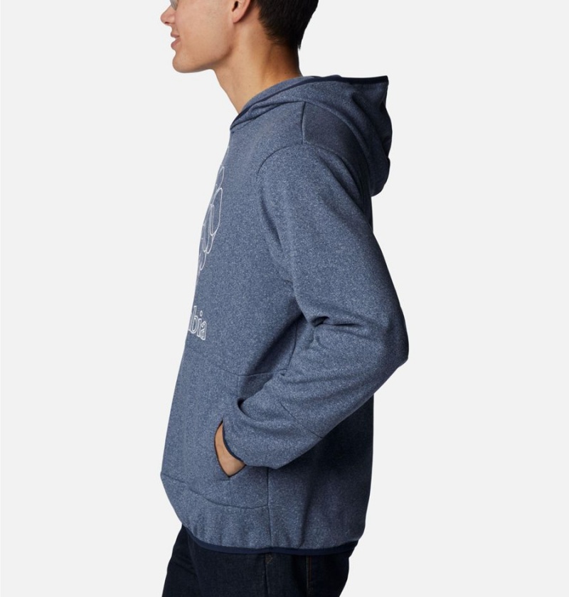Columbia Stone Canyon Men's Hoodie Blue | EMYHCQ-857
