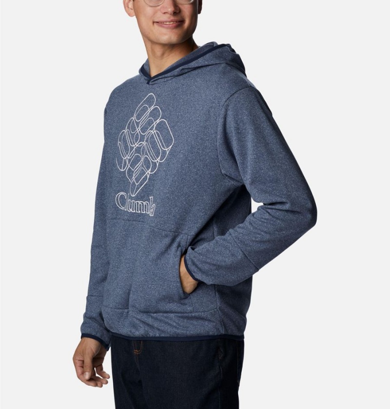 Columbia Stone Canyon Men's Hoodie Blue | EMYHCQ-857