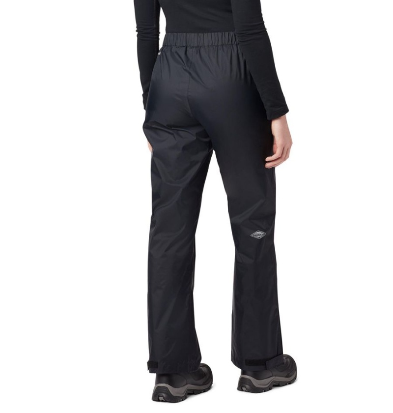 Columbia Storm Surge Rain Women's Pants Black | GUWOME-301